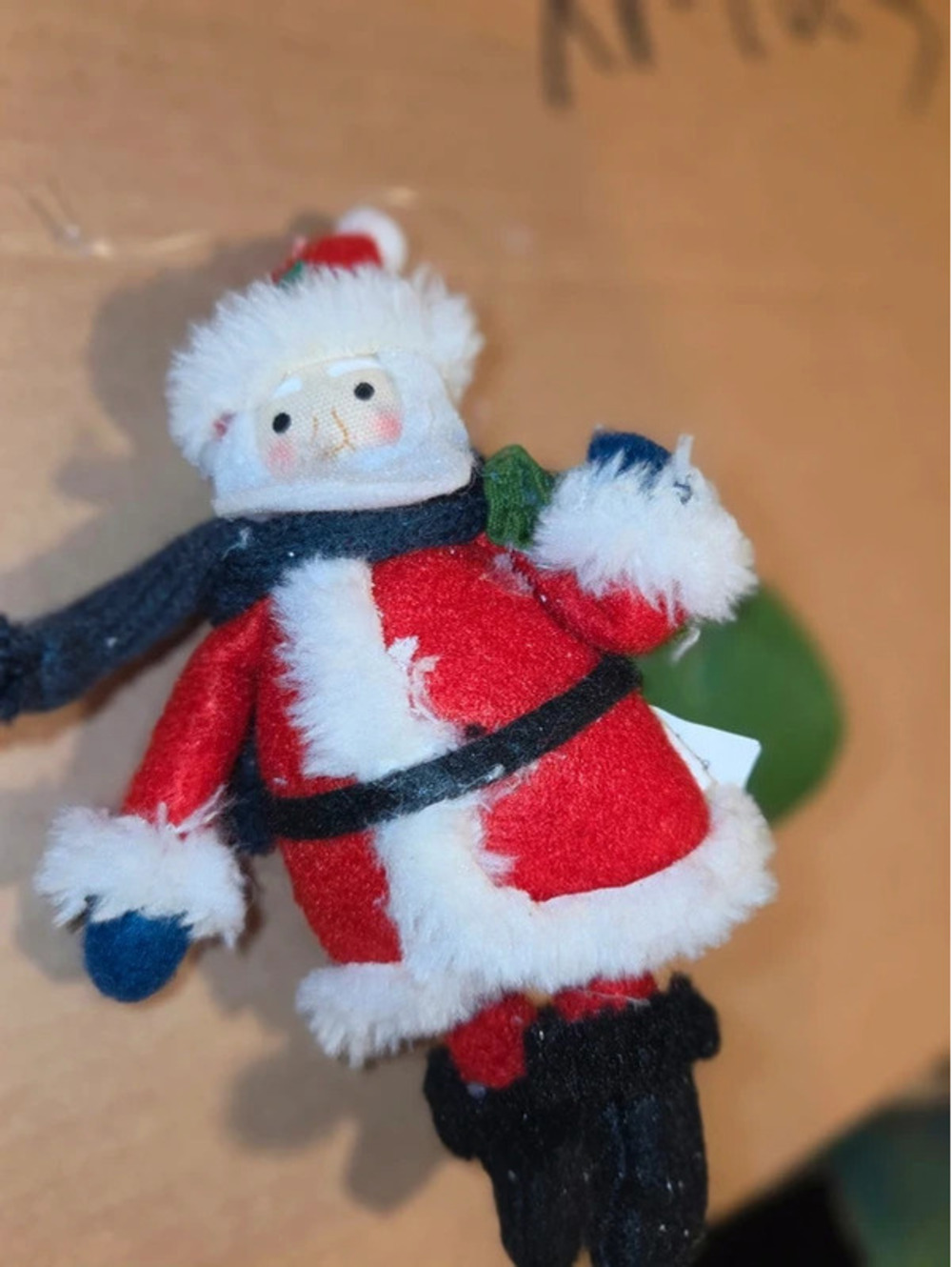 Santa tree ornament
